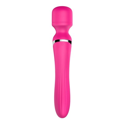 Stymulator - B - Series - Silicone Dual Massager Pulsator USB 7+7 Function (Pink)