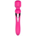 Stymulator - B - Series - Silicone Dual Massager Pulsator USB 7+7 Function (Pink)