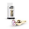 Plug-Jewellery Gold BUTT PLUG- Rose