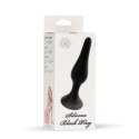 Plug-Silicone Plug Black - Extra Large
