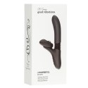 Silicone Vibrator 7 Powerful Modes - Licking,
Thrusting and Heating, Black