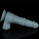 11'' Rechargeable Thrusting and Vibrating Silicone Dildo with Remote