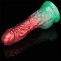 8'' Dual Density Silicone Inflatable Dildo