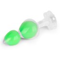 Gemoria Silicone Butt Plug (Glow-In-The-Dark) - green