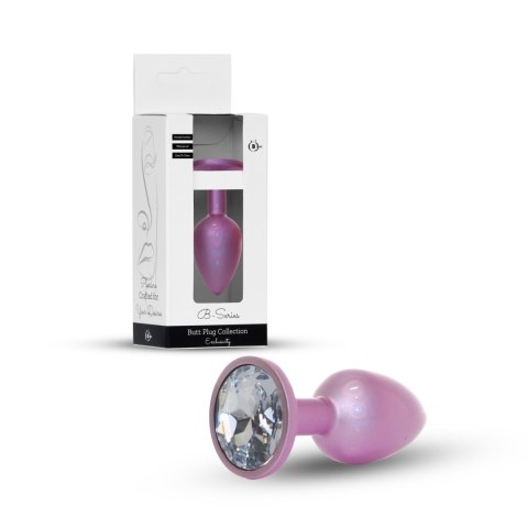 Plug-Jewellery Pearl Pink PLUG- Clear L