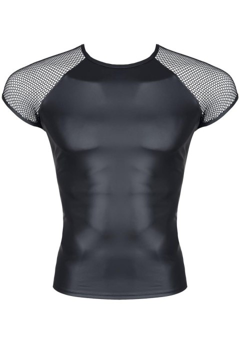 Męski t-shirt z wetlooka z rękawem z elastycznej siatki L