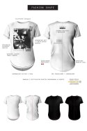 T-shirt men white S fashion