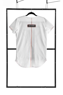 T-shirt men white S fashion