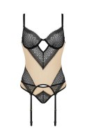 Bielizna-DENERYS CORSET beige XXL/XXXL
