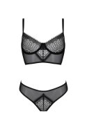 Bielizna-DENERYS SET black S/M