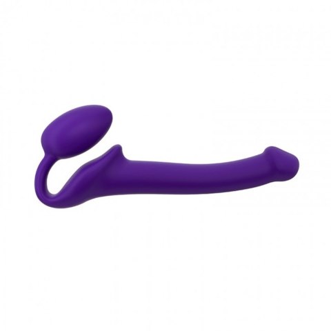 SEMI-REALISTIC BENDABLE STRAP-ON PURPLE - S