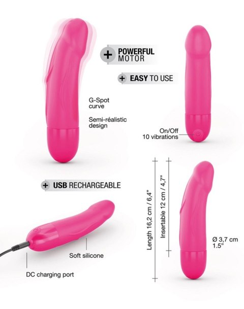 REAL VIBRATION S MAGENTA 2.0 - RECHARGEABLE