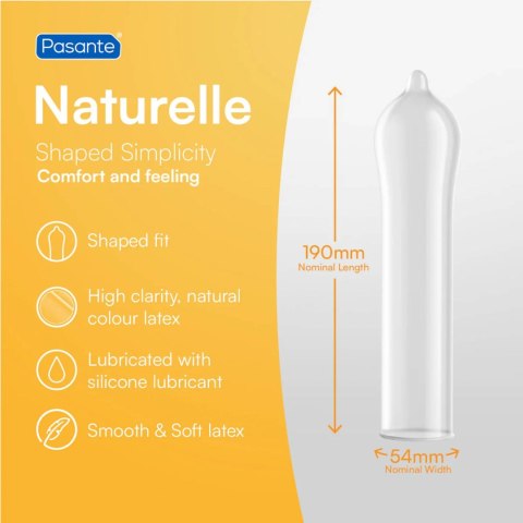 Pasante Naturelle Condoms 3 pcs