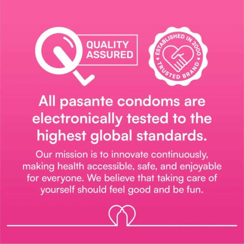 Pasante Regular Condoms 3 pcs