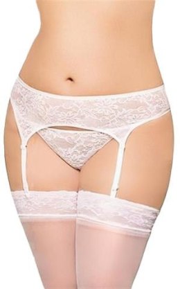 Garterbelt 3316 - Plus Size - white 3XL