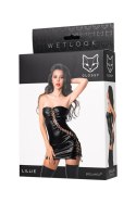Wetlook dress Lillie - black XL