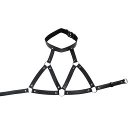 Adjustable neck and chest harness