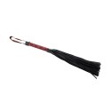 Red & black flogger