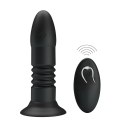 MR PLAY - VIBRATING ANAL PLUG 4 vibrations 4 thrusting Remote Control