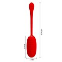 PRETTY LOVE - KIRK EGG Red 12 function vibrations