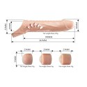 PRETTY LOVE - PENIS SLEEVE, TPE,3 removeable 1 inch extenders