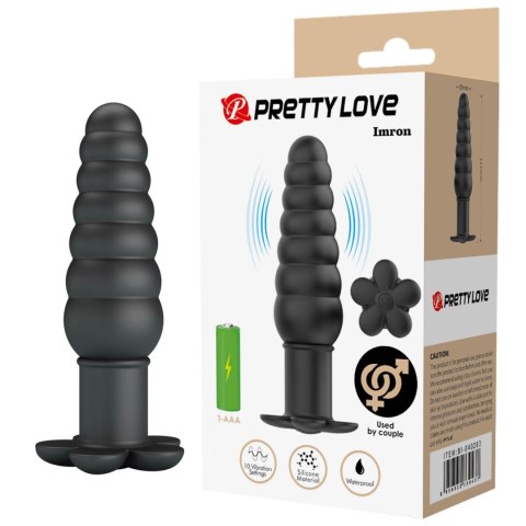 Pretty Love Imron Vibrating Anal Plug