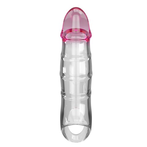 Pretty Love Penis Sleeve - Damell Clear Pink