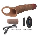 Pretty Love Vibrating Penis Sleeve Extender
