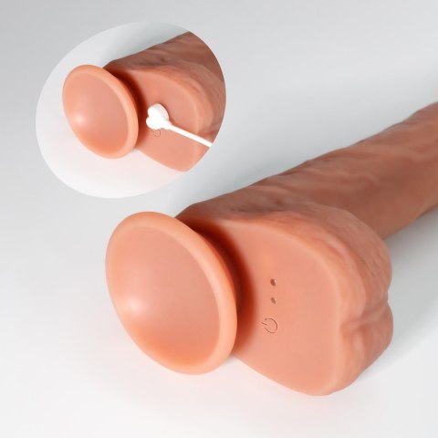 CRUSHIOUS LIQUID SILICONE VIBRATOR INVIKTUS VIBE 7.5 FLESH