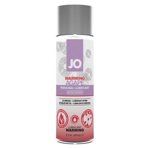 System JO - For Her Agape Glijmiddel Warm 60 ml