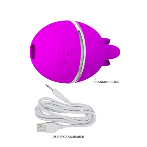 PRETTY LOVE - Gemini Ball, Silicone, USB rechargeable