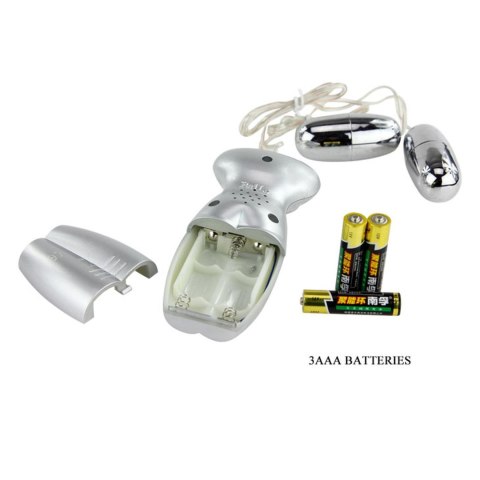 BAILE - Vibration Sex talk Double holes, 3 AAA batteries, TPR ABS