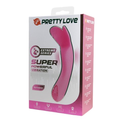 PRETTY LOVE - DJ COCK, 10 vibration functions, Magnetic USB charging