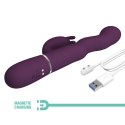 Pretty Love Laursen Dark Purple Waving & Vibrating Rabbit Vibrator
