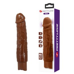 Pretty Love Rufus Realistic Vibrating Dildo (Brown Edition)