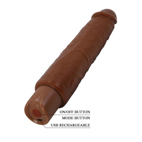 Pretty Love Soren Realistic Vibrating Dildo (Brown Edition)