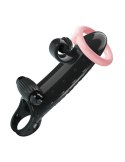 PRETTY LOVE - ROMANCE - VIBRATING PENIS SLEEVE BLACK