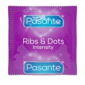 Pasante Ribs & Dots/Intensity Condoms 12 pcs