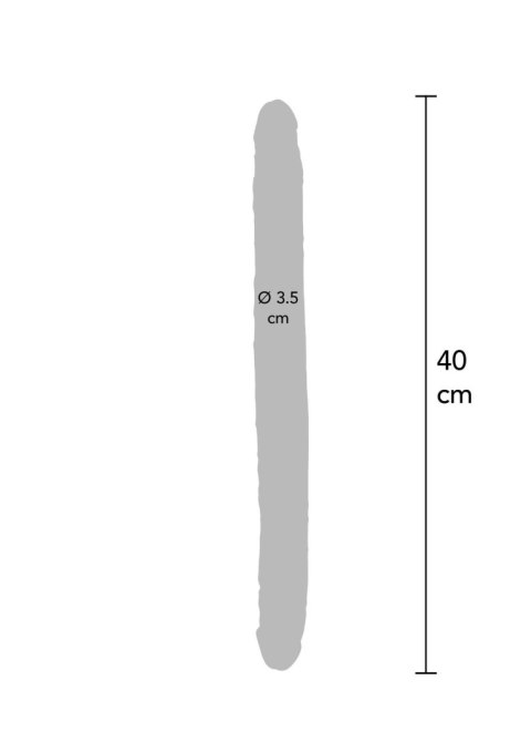 Double Dong 16 inch Light skin tone