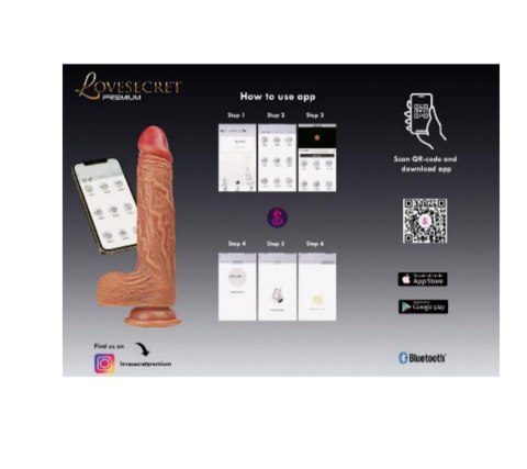 Lovesecret Premium Realistic Vibrator App Function