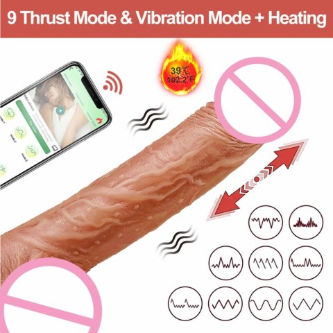 Lovesecret Premium Realistic Vibrator App Function