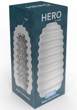 Medium Masturbator Ribs White