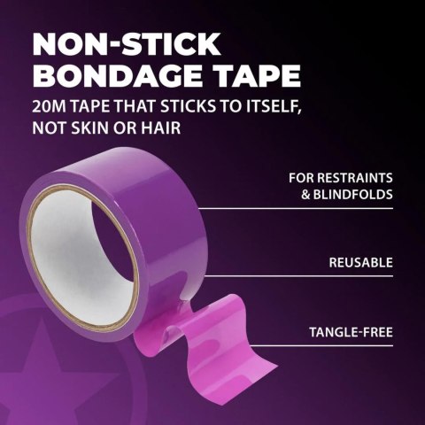 PVC Non-Stick Tape - 20 m - Purple