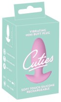 Cuties Vibrating Plug Rose