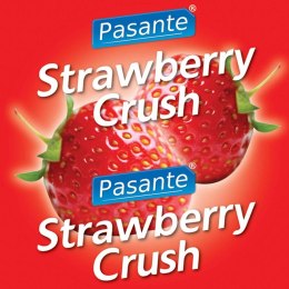 Pasante Strawberry Crush Condoms Bulk Packs 144 psc