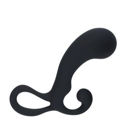 Bulb with Loop Silicone Prostate Massager - M - Black