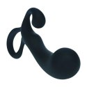 Bulb with Loop Silicone Prostate Massager - M - Black