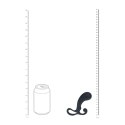 Bulb with Loop Silicone Prostate Massager - S - Black