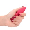 Cone Shaped Bullet Vibrator - Blushing Red