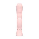 Mystique - Ribbed Rabbit Vibrator - Pink